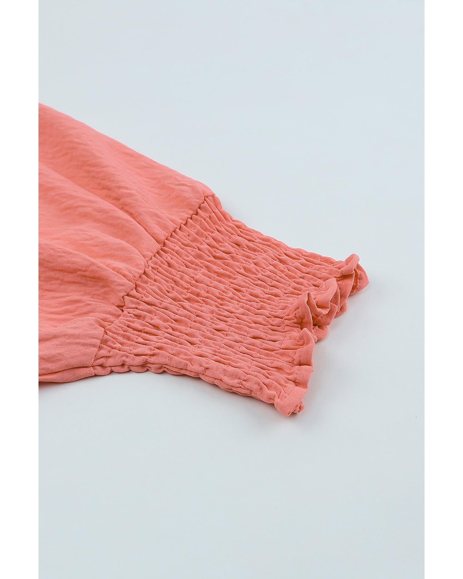 Azura Exchange Shift Top with Smocked Wrist - 2XL