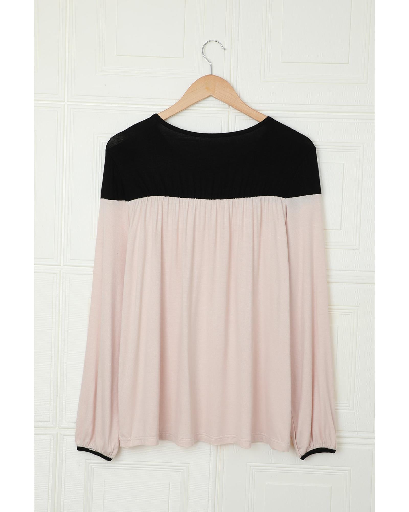 Azura Exchange Color Block Tunic Top - XL