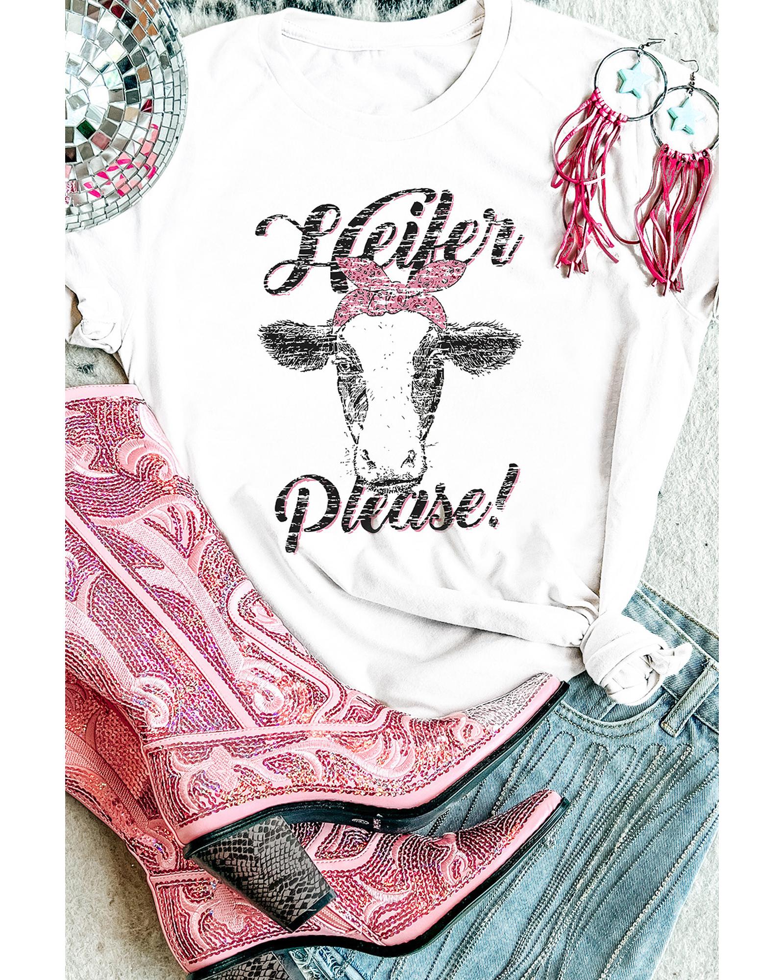 Azura Exchange Cute Graphic Print T-Shirt - M