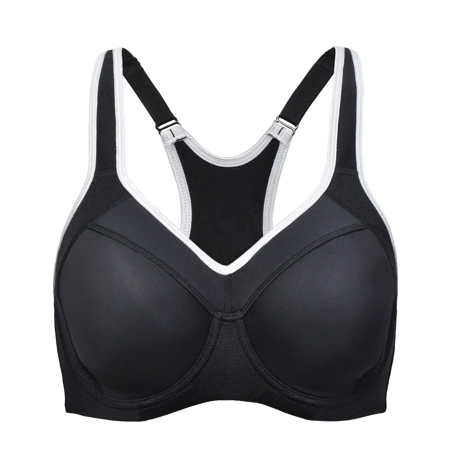 SYROKAN Sports Bra Women Push Up Full Support High Impact Racerback Lightly Lined Underwire 2023 New Undrwear Bras Shockproof