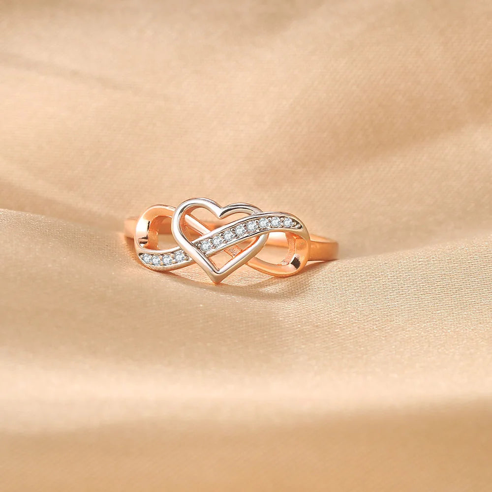 Infinity Love Ladies  Ring