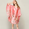 Women Sexy Satin Nightwear Nightgown Novelty Clothing Loose Kaftan Bath Gown Nightdress Summer Sleepwear Wedding Night Dress