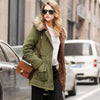 Casual Solid Long Parka