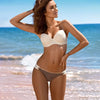 New Push Up Swimsuit Women 2023 Sexy Solid Bikini Swimwear Woman Brazilian Bikini Set Female Blue Beachwear Bathing Suit biquini