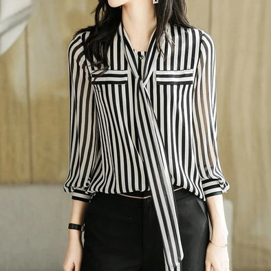 Striped Print Shirt