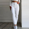 High Waist Straight Jeans