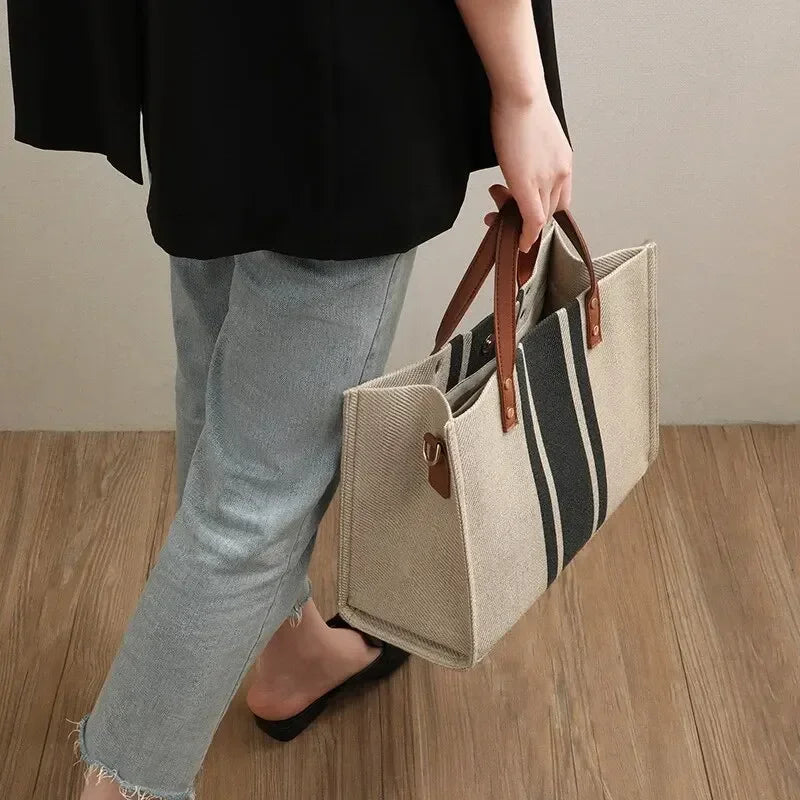 Large Capacity Canvas Tote Bag