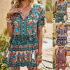 Boho Jumpsuit Shorts Bohemian