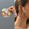 Summer Beach Beads Crystal Earrings