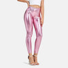 Women Leggings Sexy Tights Pants for Women Metallic Gold Shiny Dance Yoga Leggings Women Trousers Punk Rock Pants Pantalon Femme