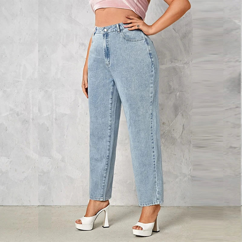 Stretchy and Loose Jeans