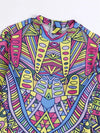 One Piece Swimsuit Women 2024 New Print Long Sleeve Swimwear Sexy Zipper Bodysuit Monokini Summer Beach Wear Bathing Suit Female