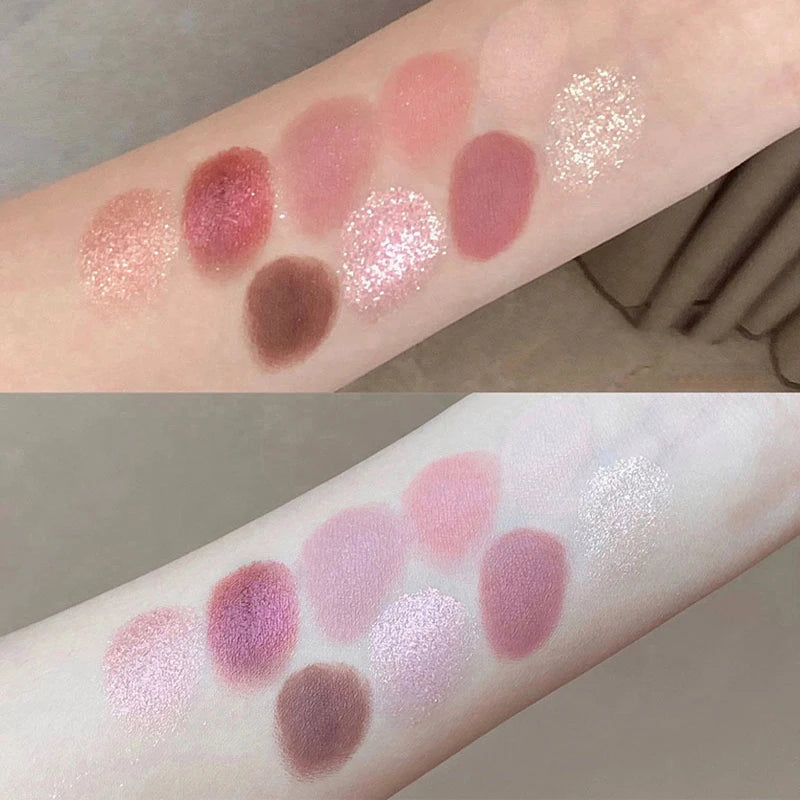 Rose Pink Color Eyeshadow Palette