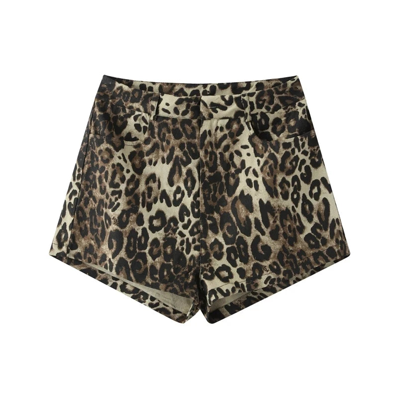 Leopard Print Short