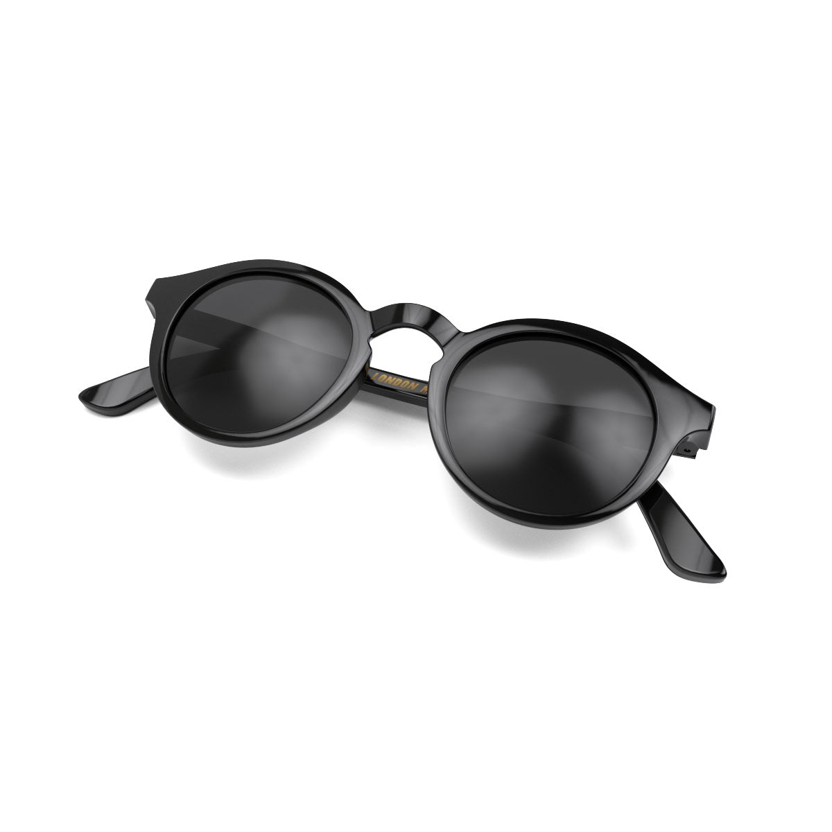 London Mole Graduate Sunglasses Gloss Black