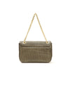 Logo Lined Leather Crossbody Bag One Size Women