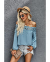 Azura Exchange Lace Off The Shoulder Top - S