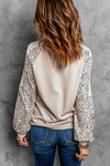 Azura Exchange Love Always Heart Leopard Color Block Top - XL
