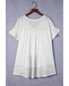 Azura Exchange Knit V Neck Studded Blouse - L