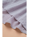 Azura Exchange Button Crochet Lace Top - S