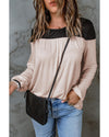 Azura Exchange Color Block Tunic Top - S