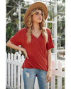 Azura Exchange Drape Knit Top - S