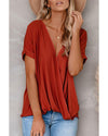 Azura Exchange Drape Knit Top - S