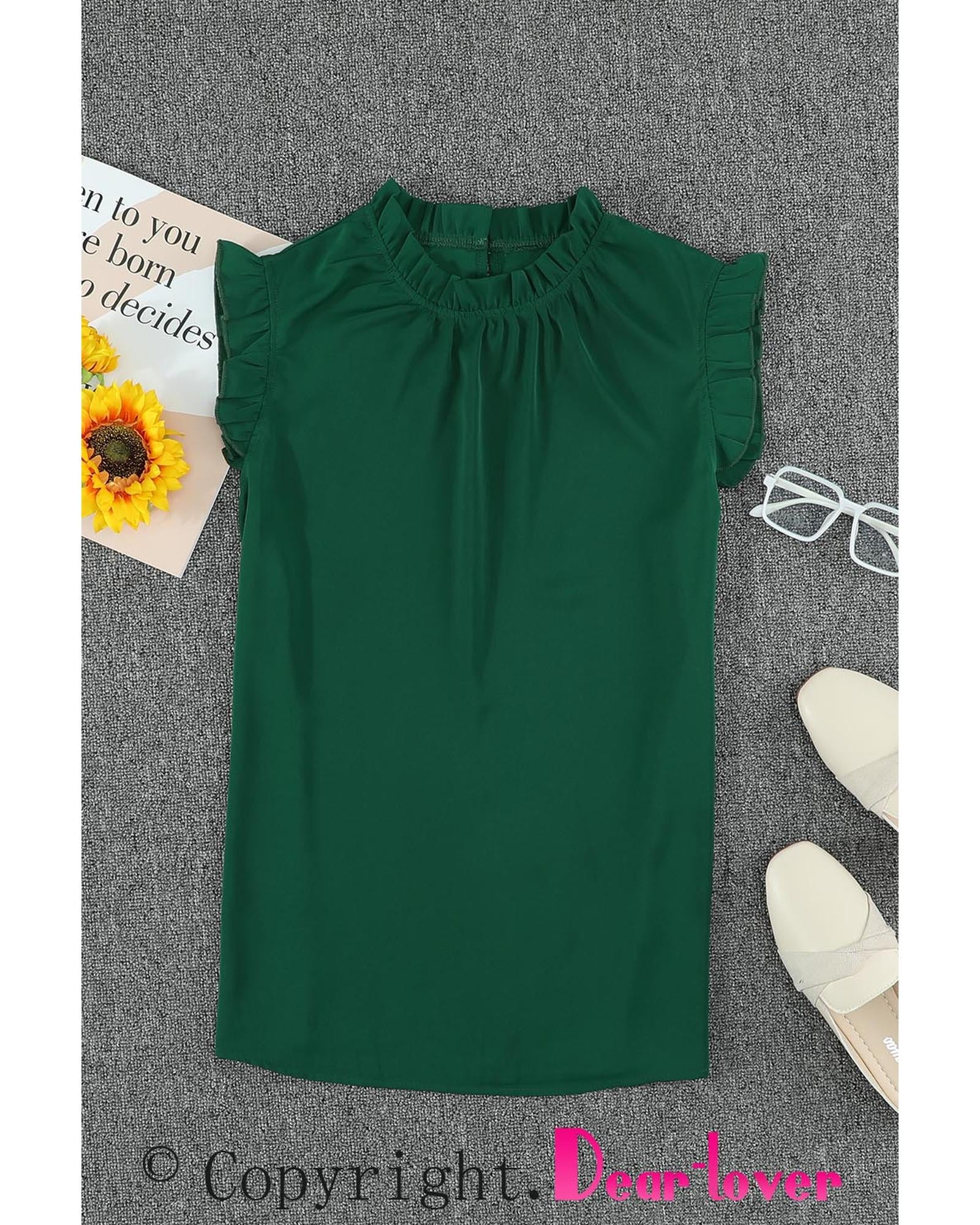 Azura Exchange Flounced Tank Top - XL