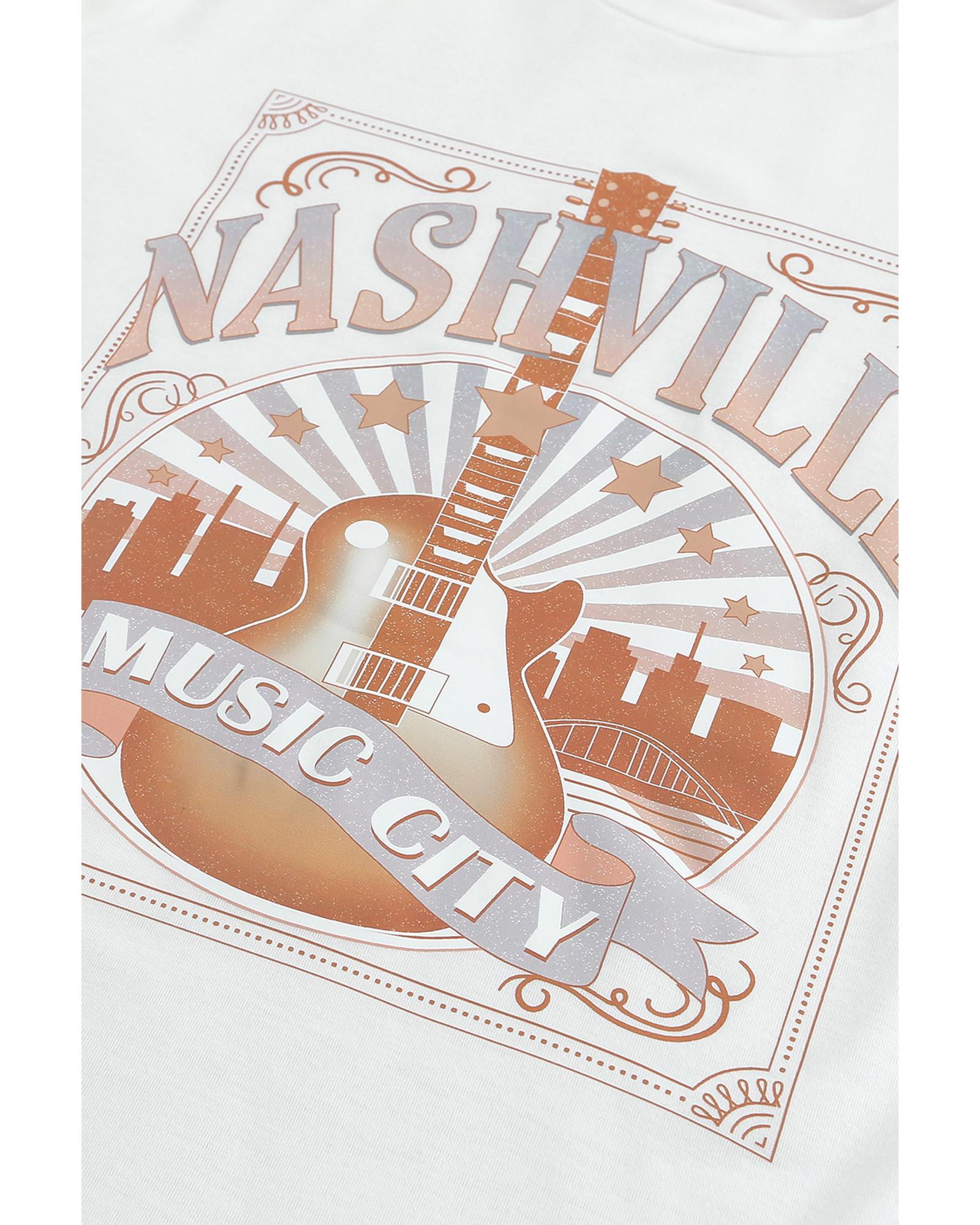 Azura Exchange NASHVILLE Graphic Printed T-Shirt - 2XL