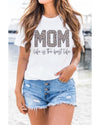 Azura Exchange Leopard Print Graphic T Shirt - M