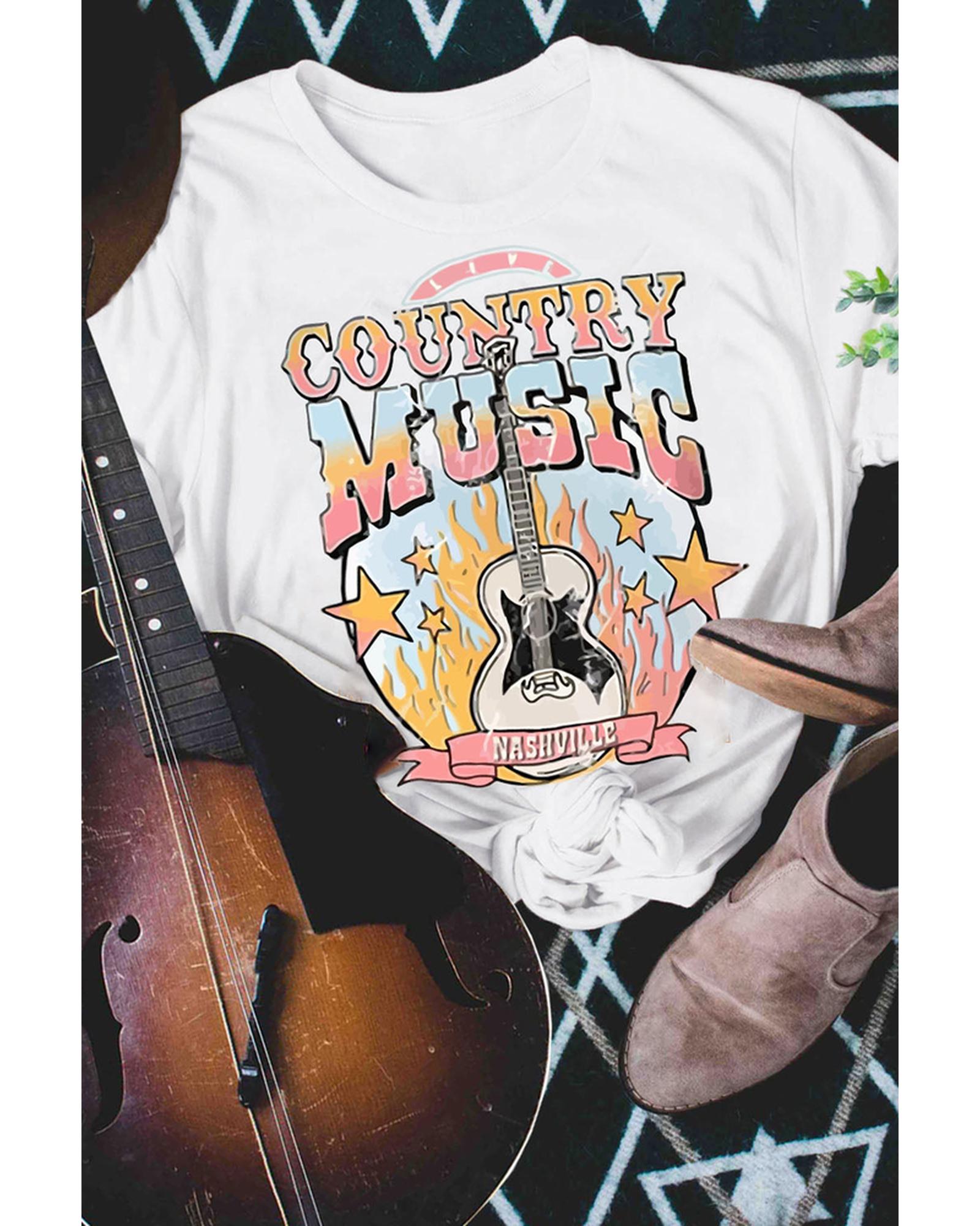 Azura Exchange Nashville Graphic Tee - M