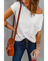 Azura Exchange Pocketed Tee with Side Slits - 2XL