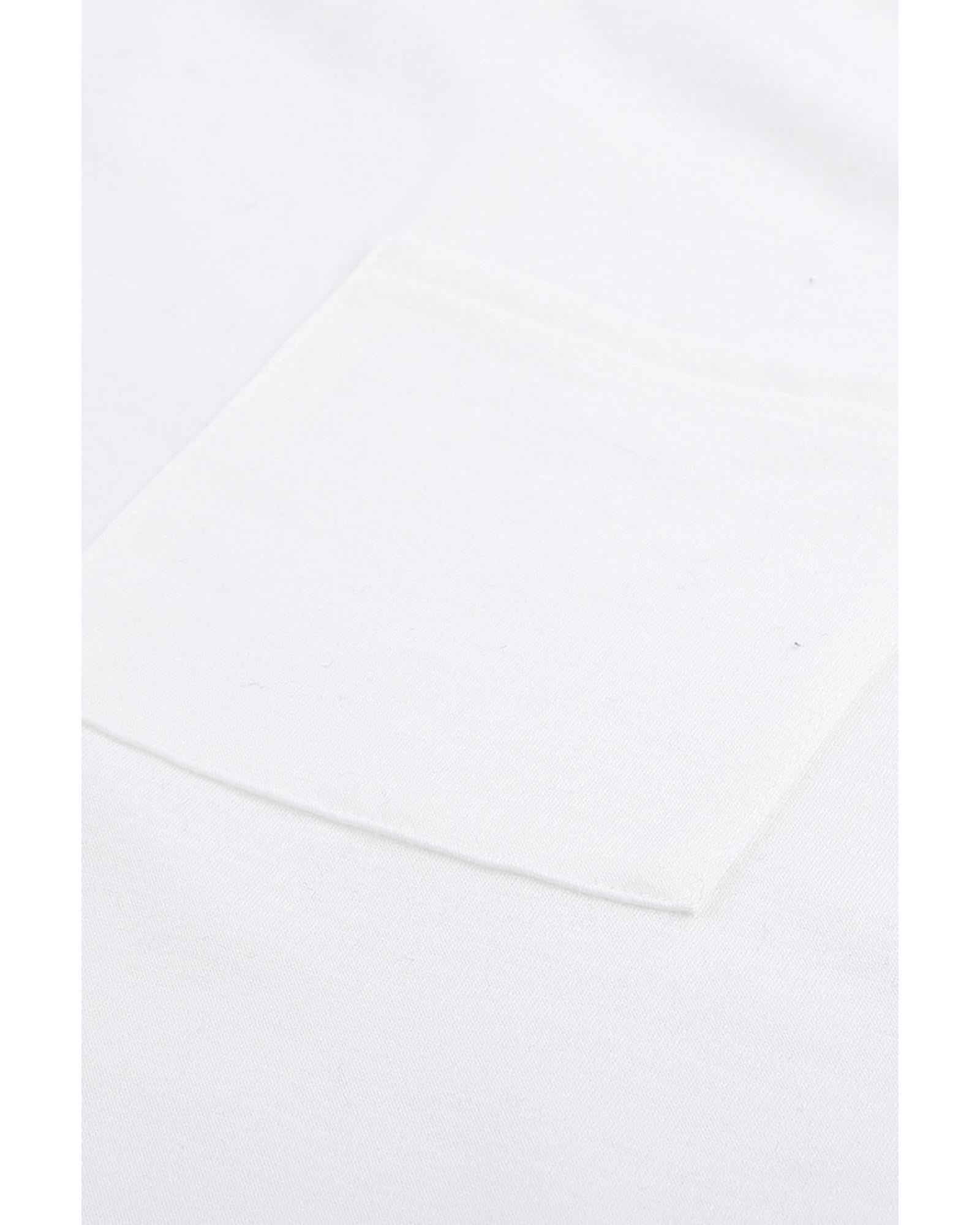 Azura Exchange Pocketed Tee with Side Slits - S