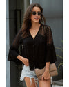 Azura Exchange Crochet Blouse - S