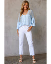 Azura Exchange Du Jour Crochet Blouse - L