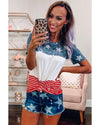 Azura Exchange Stars and Stripes Inspired Top - L