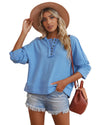 Azura Exchange Button Trim Hoodie - 2XL