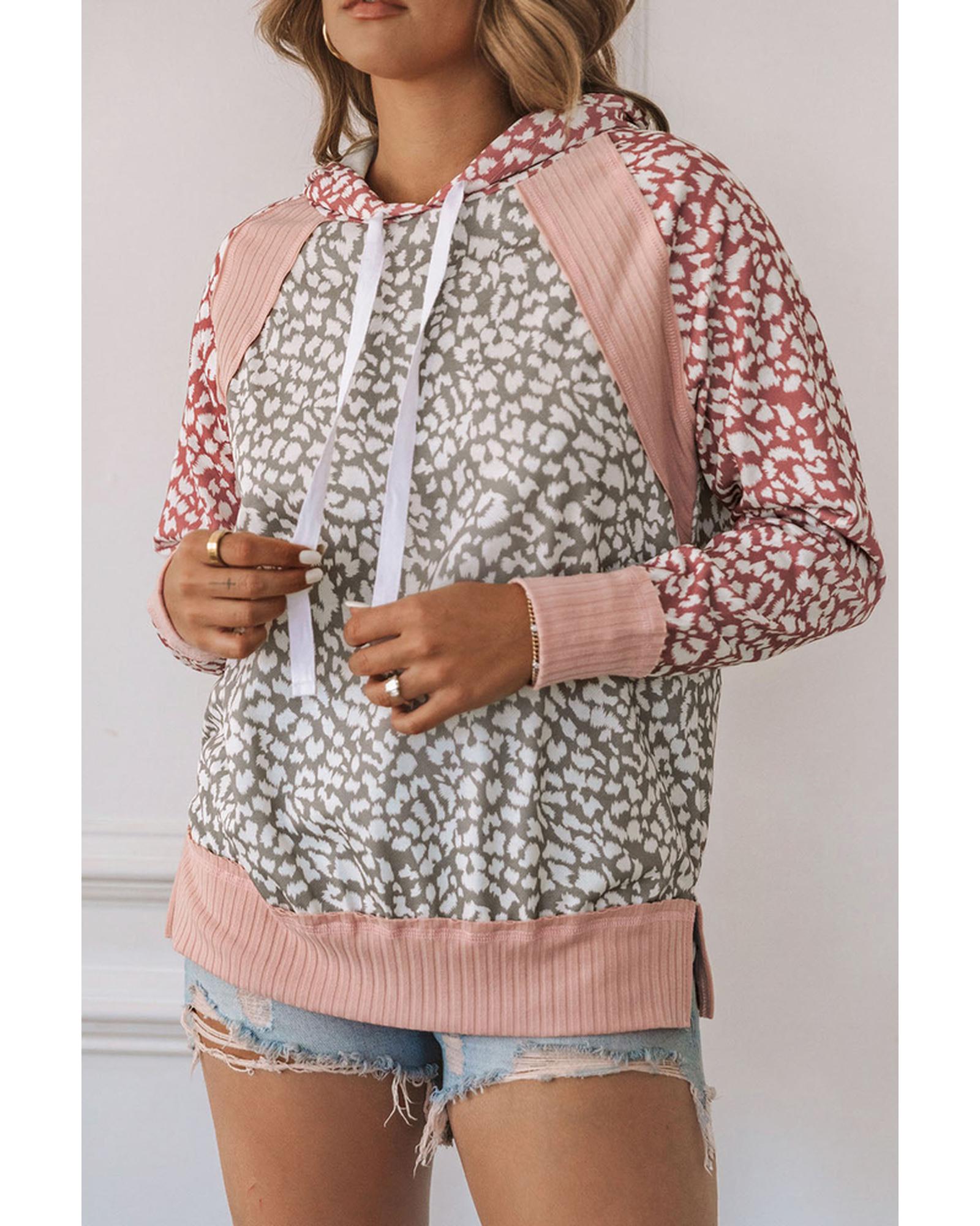 Azura Exchange Leopard Hooded Sweatshirt - 2XL