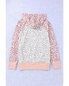 Azura Exchange Leopard Hooded Sweatshirt - L