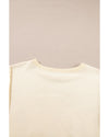 Apricot LOVE PATCH Graphic Oversized Sweatshirt - S