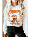 Beige PUMPKIN SPICE COFFEE CLUB Graphic Sweatshirt - 2XL