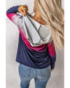Azura Exchange Gradient Lace Up Hoodie - S