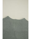 Laurel Green Waffle Knit Open Front Cardigan - L