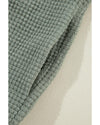 Laurel Green Waffle Knit Open Front Cardigan - XL
