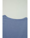 Ashleigh Blue Solid Color Rib Knit Open Front Tunic Cardigan - XL