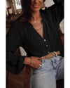 Azura Exchange Button Up Lace Shirt - XL