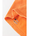 Grapefruit Orange Ribbed Seamless Cropped Tank Top - L