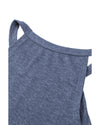 Azura Exchange Blue Solid Color Crew Neck Tank Top - 2XL