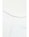 White Ribbed Zipper Sweatshirt and High Waist Shorts Set - XL