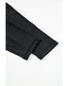 Black High Waist Backless Side Pockets Sports Jumpsuit - XL